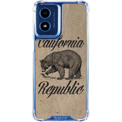 Cali Republic Vintage Moto G 5G (2024) Clear Case